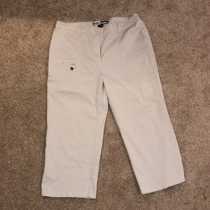 Jamie Sadock size 10 beige Capris